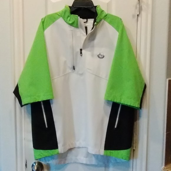 FootJoy Other - Footjoy Dryjoys Tour XP Short Sleeve Windbreaker Size XL
